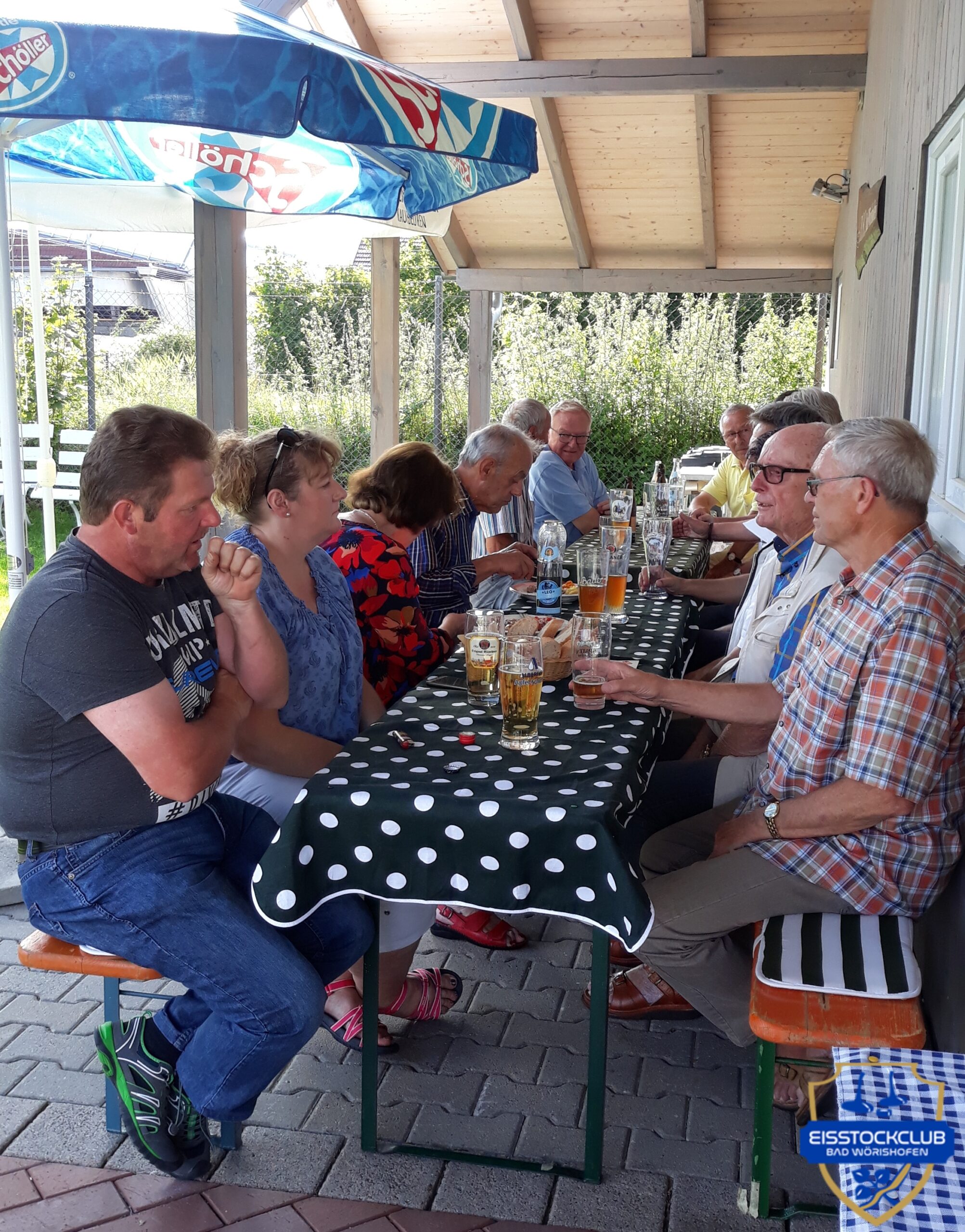 Sommerfest zur 60 Jahrfeier und Eröffnung der überdachten Pflasterbahn